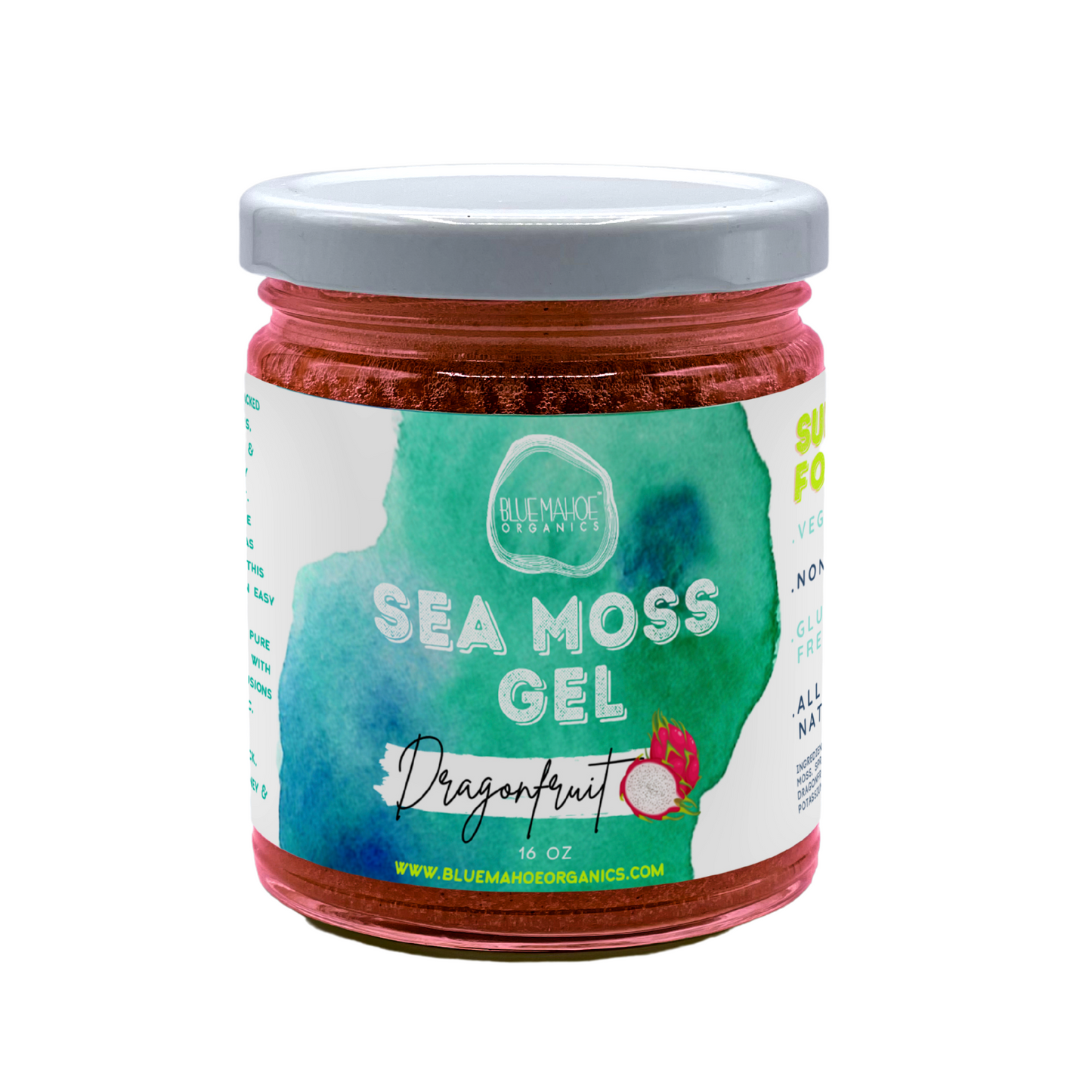 Sea Moss Gel w/ Dragon Fruit