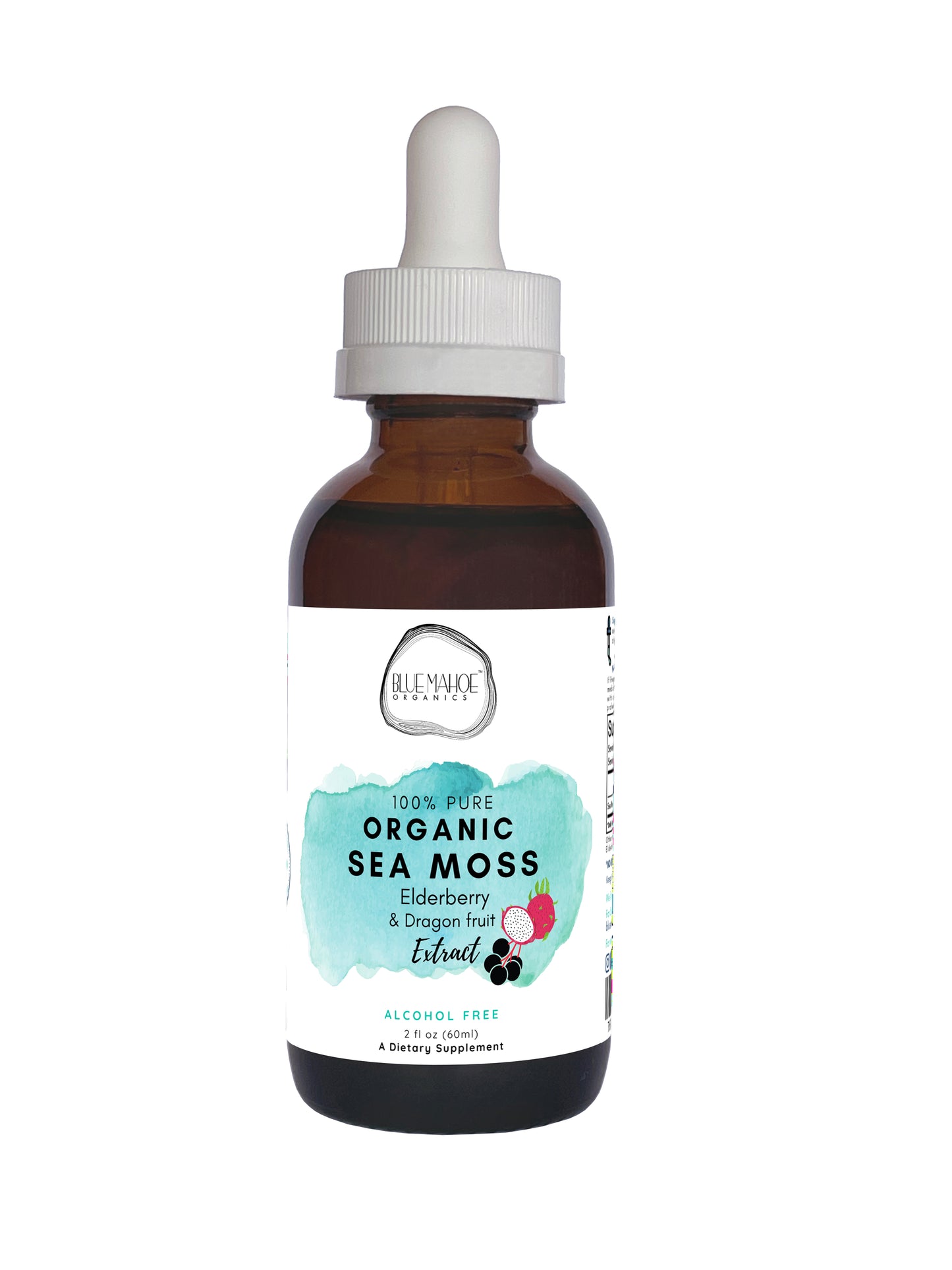 Sea Moss Extract with Elderberry and Dragon Fruit 2oz