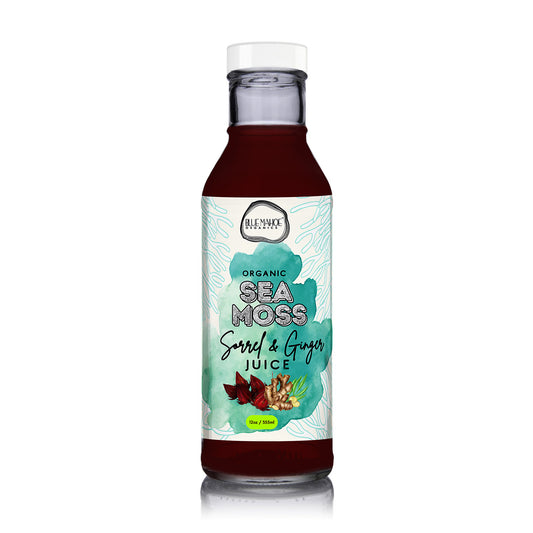 Jamaican Sorrel & Ginger Sea Moss Juice