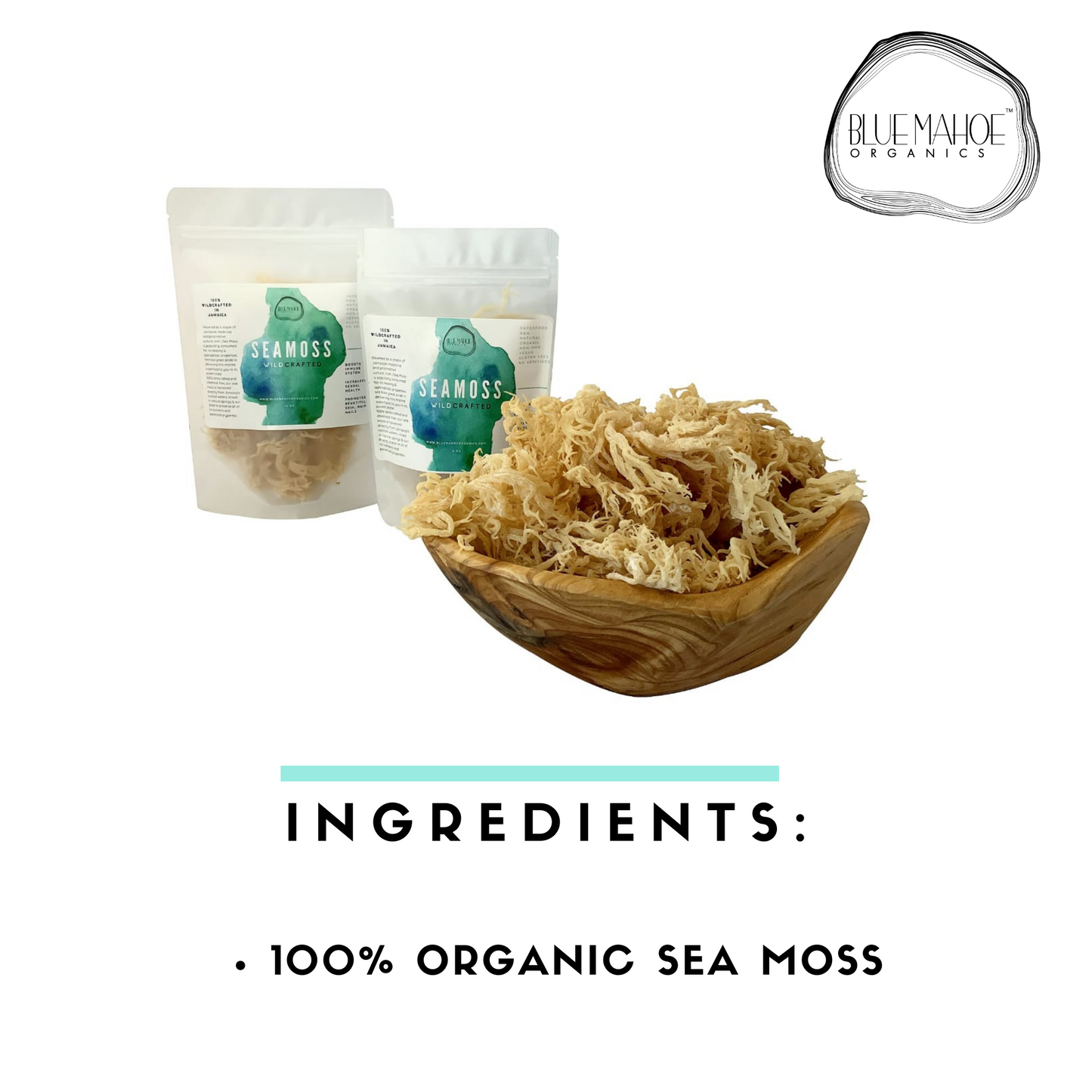 Raw Golden Sea moss